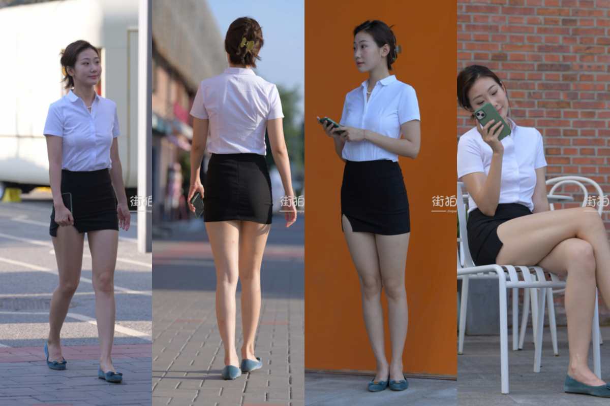 [一只麋鹿专区] 黑色制服包臀裙美女 【已补视频】