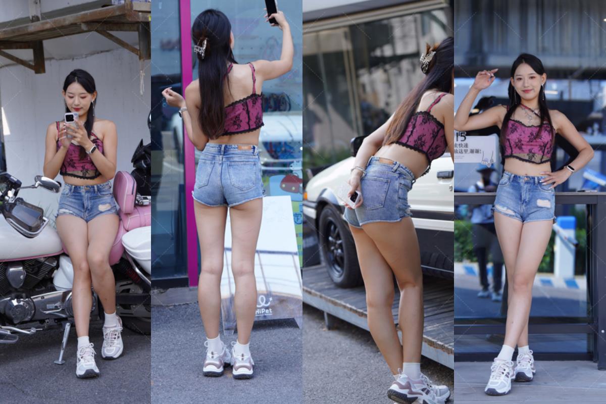 [一始专区] 牛仔热裤美女