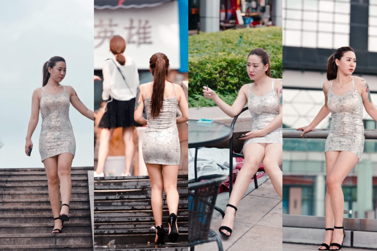 御风街拍★穿紧身包臀吊带裙的s妇 【套图+视频】