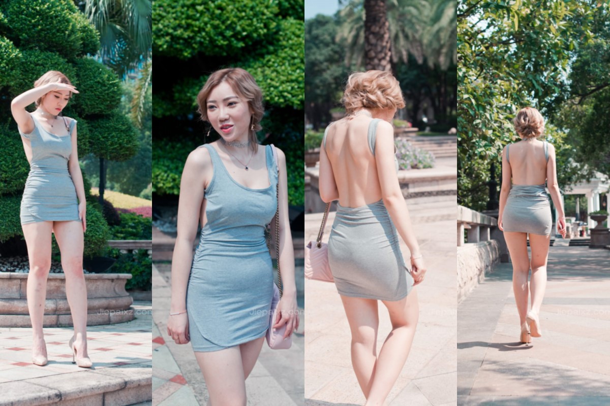 御风街拍★丰硕的长腿包臀裙 【套图+视频】