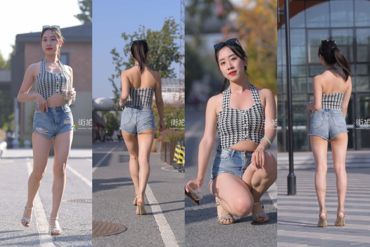 [一始专区] 牛仔热裤美女 【图+V】