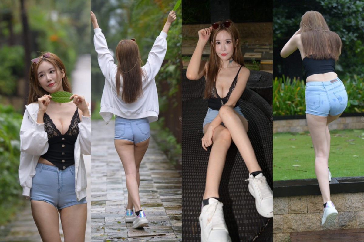 [第7季•海棠依旧] 【魂魂旅拍摄影】牛仔热裤美女