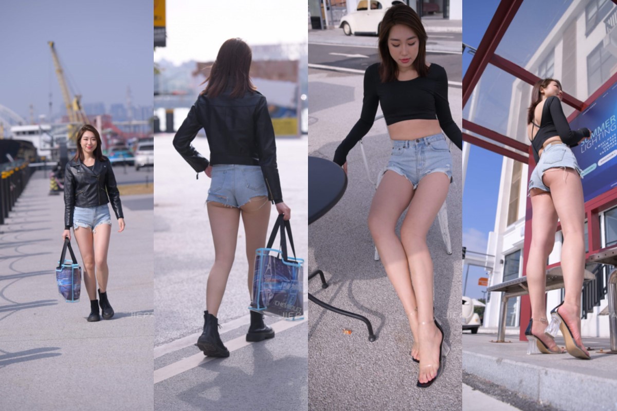 一只麋鹿街拍作品★忆城-热裤女孩 【套图+视频】