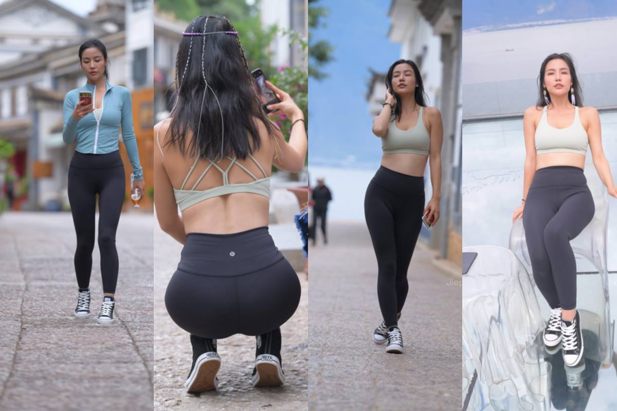 [第5季•情归大理] 【红石大理旅拍摄影】第一篇：黑色瑜伽裤美女