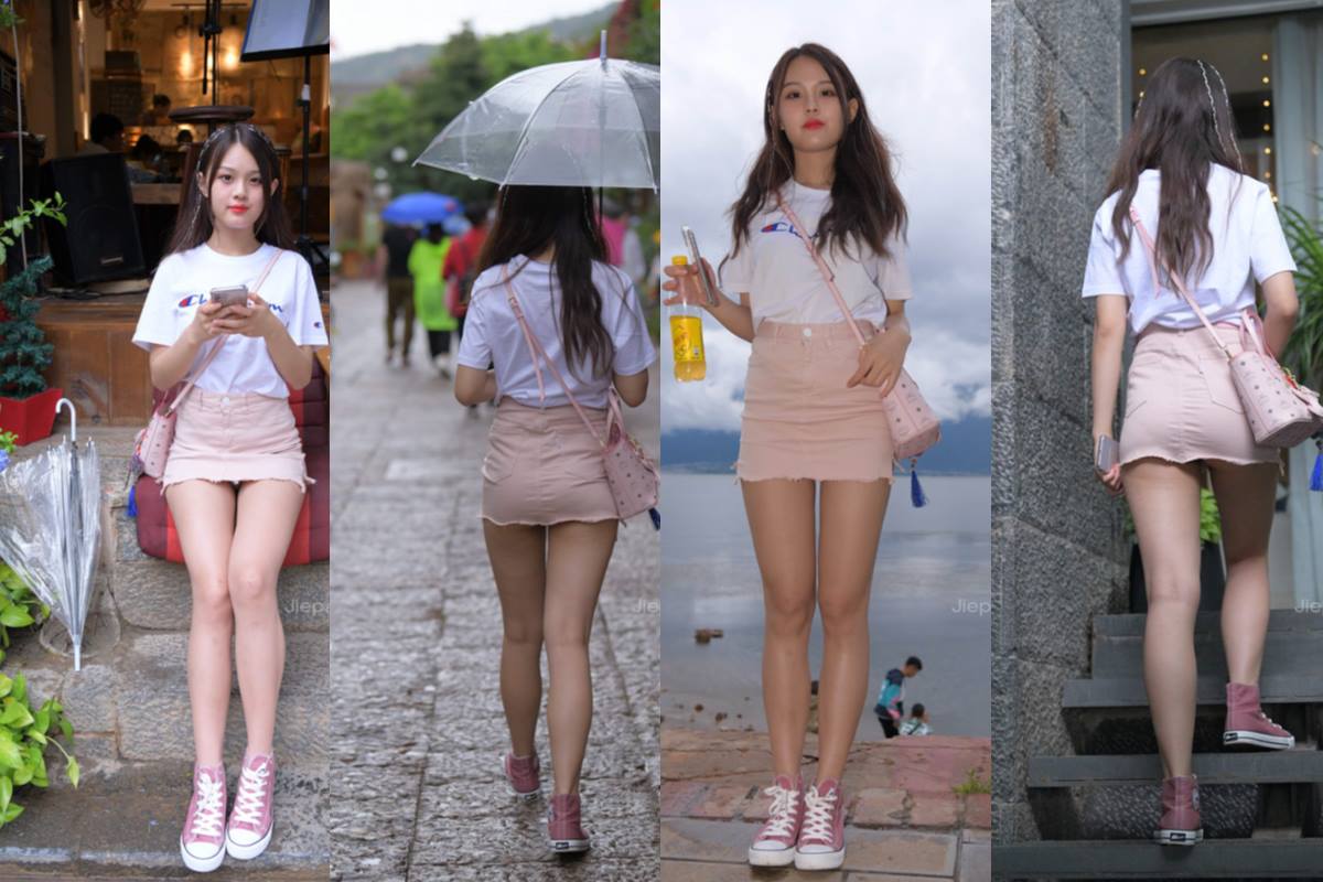 [第5季•情归大理] 【红石旅拍作品】第四篇：粉色牛仔裙小妹