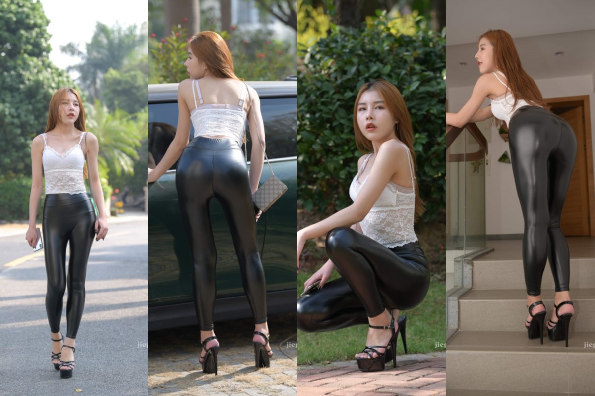 冬日之梦--皮裤 【套图+视频】