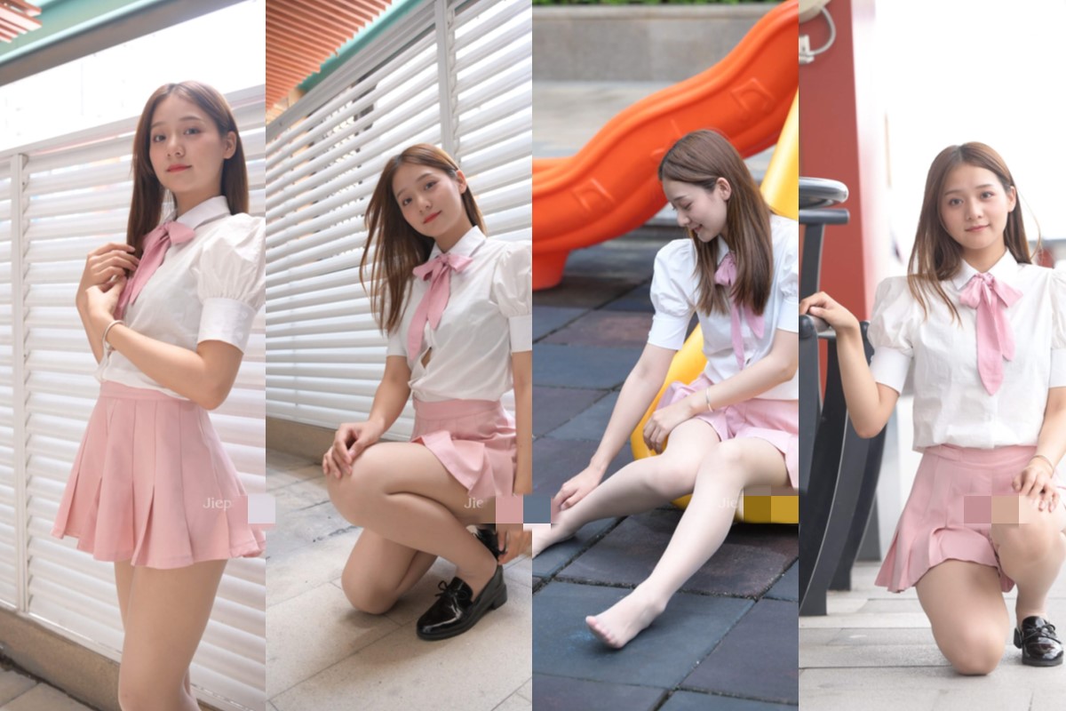 魂魂摄影作品●夏日倾情~粉色短裙女孩 【套图+视频】