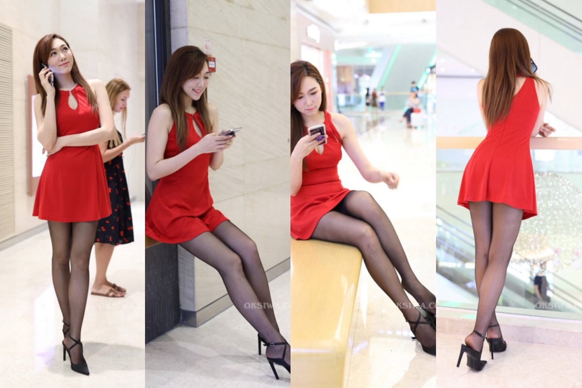 辉辉★小粉老师的黑色丝袜 【套图+视频】