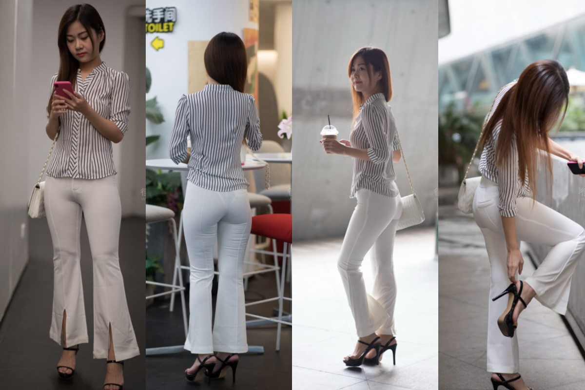 牛男街拍●周末和女同事去看书 【套图+视频】