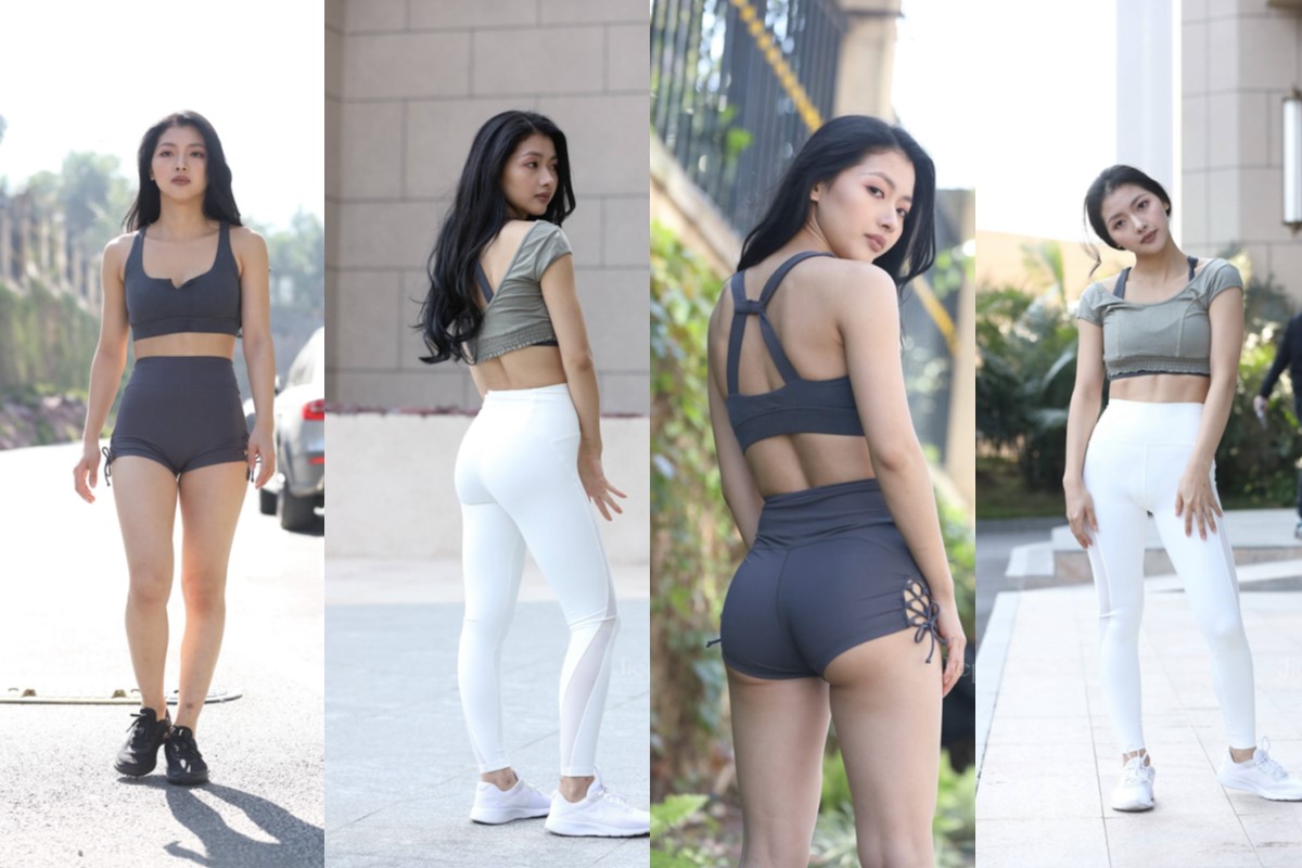 紧身美女 【套图+视频】