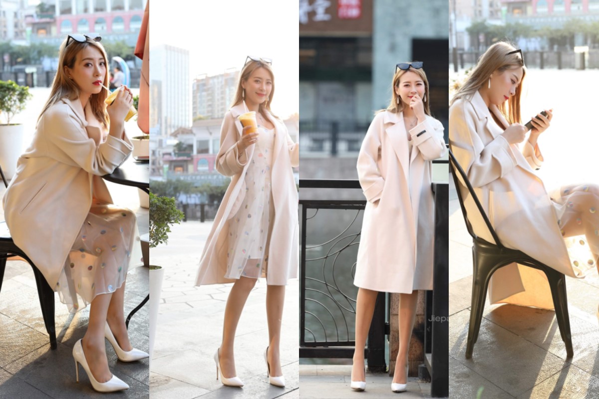 辉辉★肉丝美腿妮妮的下午茶时光【套图+视频】