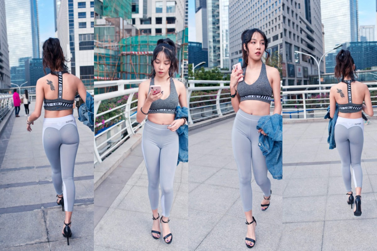 御风★被寒风与骄阳调戏的丰臀健美裤美女【套图+视频】