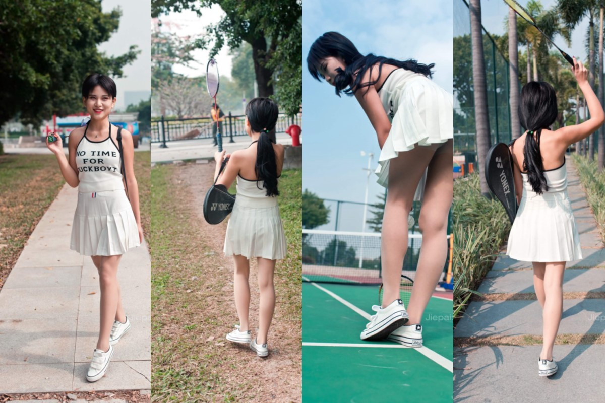 御风★萌宝儿逗比打羽毛球【套图+视频】