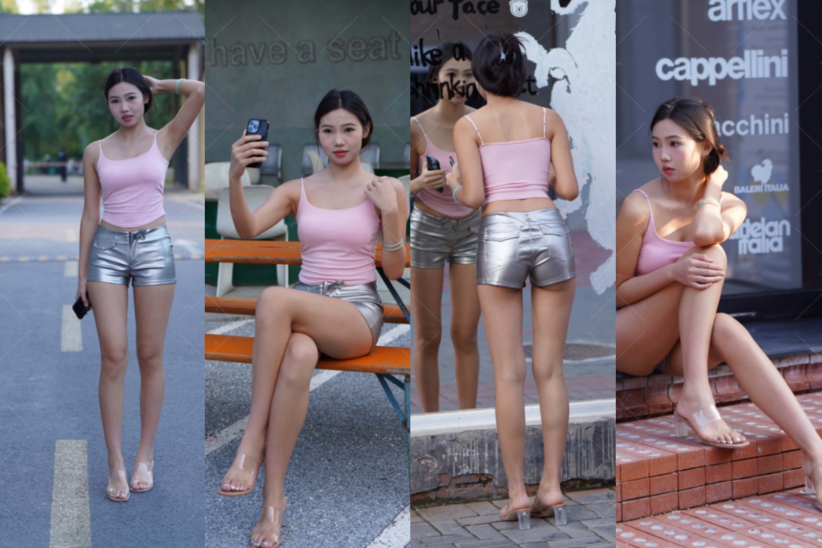 [kaine专区] 银色热裤美眉