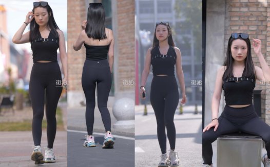 [一只麋鹿专区] 黑色瑜伽裤美女 【已补视频】