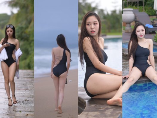 [第7季•海棠依旧] 【视觉冲击旅拍摄影作品】躲雨