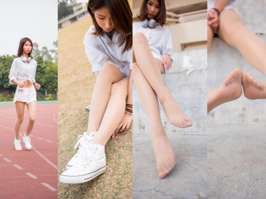 肉丝袜热裤小妹 240P