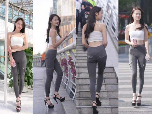 紧身瑜伽裤 【套图+视频】