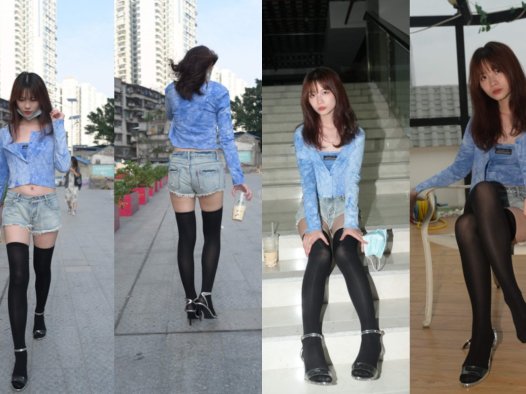 程生街拍●长筒袜女孩 【套图+视频】