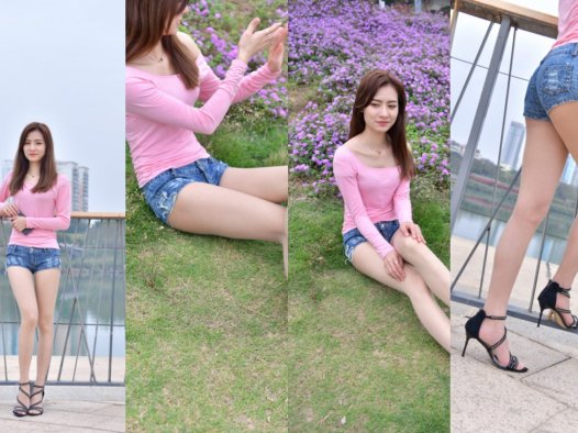 程生街拍★热裤的小默默 【套图+视频】