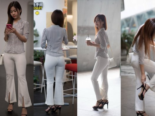 牛男街拍●周末和女同事去看书 【套图+视频】