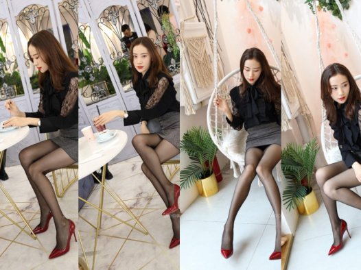 辉辉★赵公子黑丝的诱惑 【套图+视频】