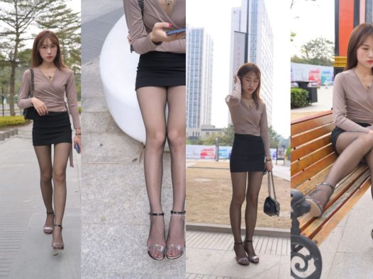 程生街拍★澳园的黑丝 【套图+视频】