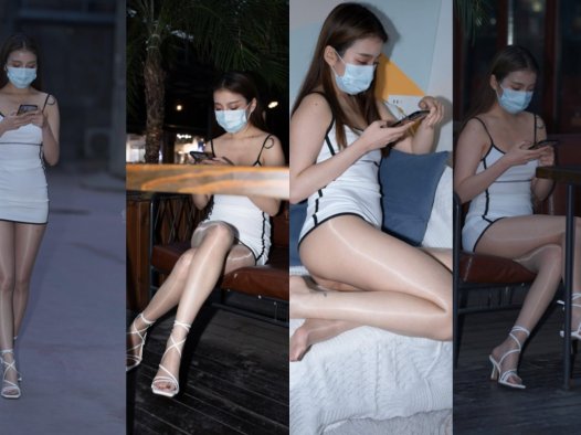 牛男街拍●好养眼的白裙美眉 【套图+视频】