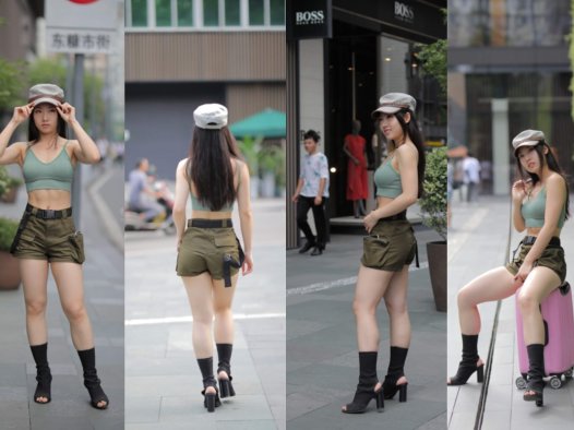 初次见面 让人羡慕的腹肌 【套图+视频】