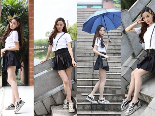 辉辉★赵师妹的闪亮肉丝美腿 【套图+视频】