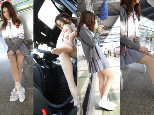 辉辉★列道上的窥视 【套图+视频】