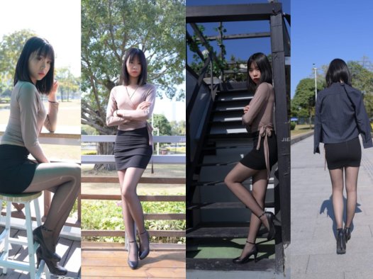 黑丝包臀裙美女 【套图+视频】