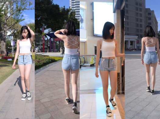 程生街拍★周末逛街的少女 【套图+视频】
