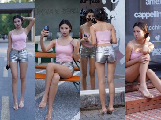 [kaine专区] 银色热裤美眉